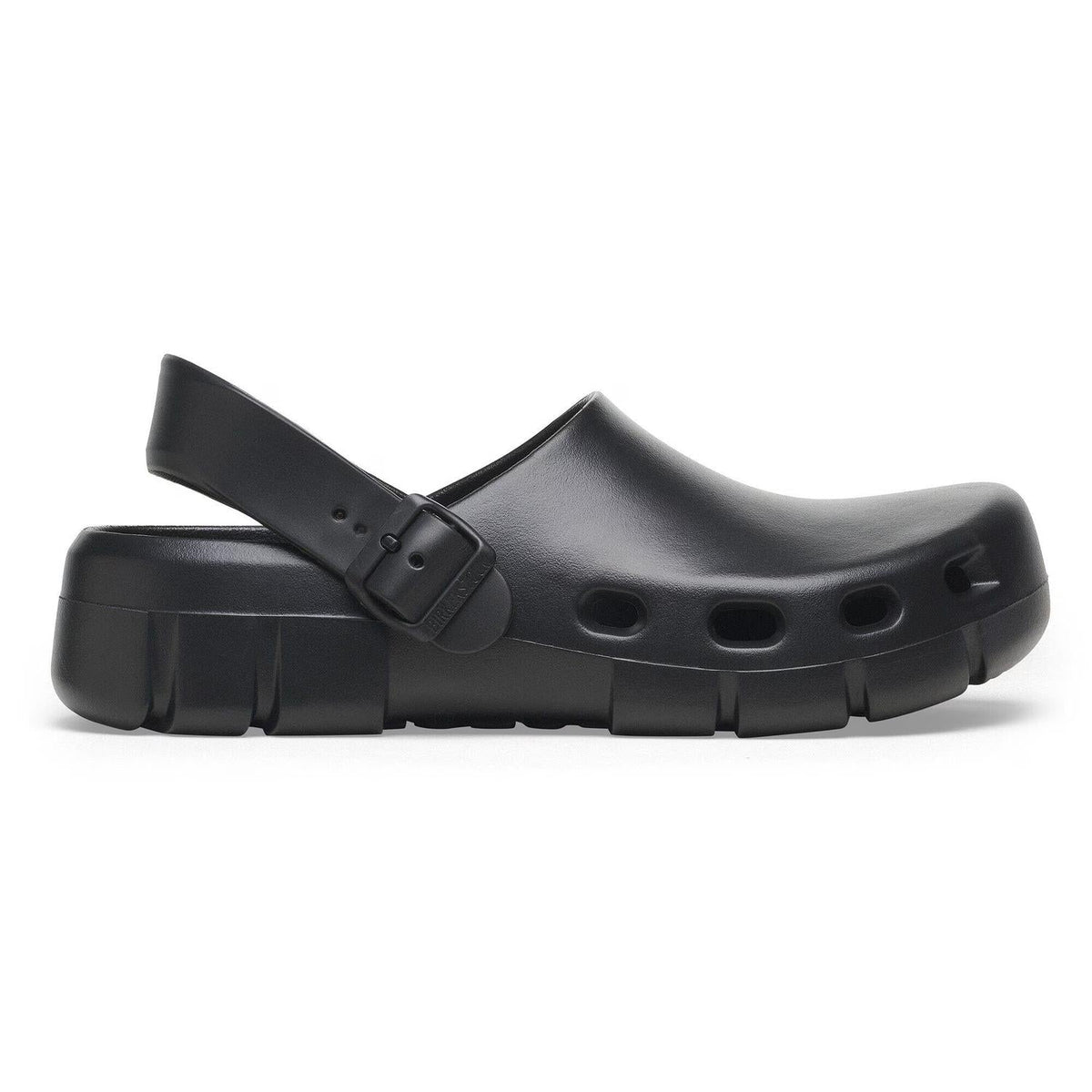 Unisex Birki Flow Clogs In Black