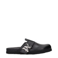 Palm Angels Leather Men's Slippers