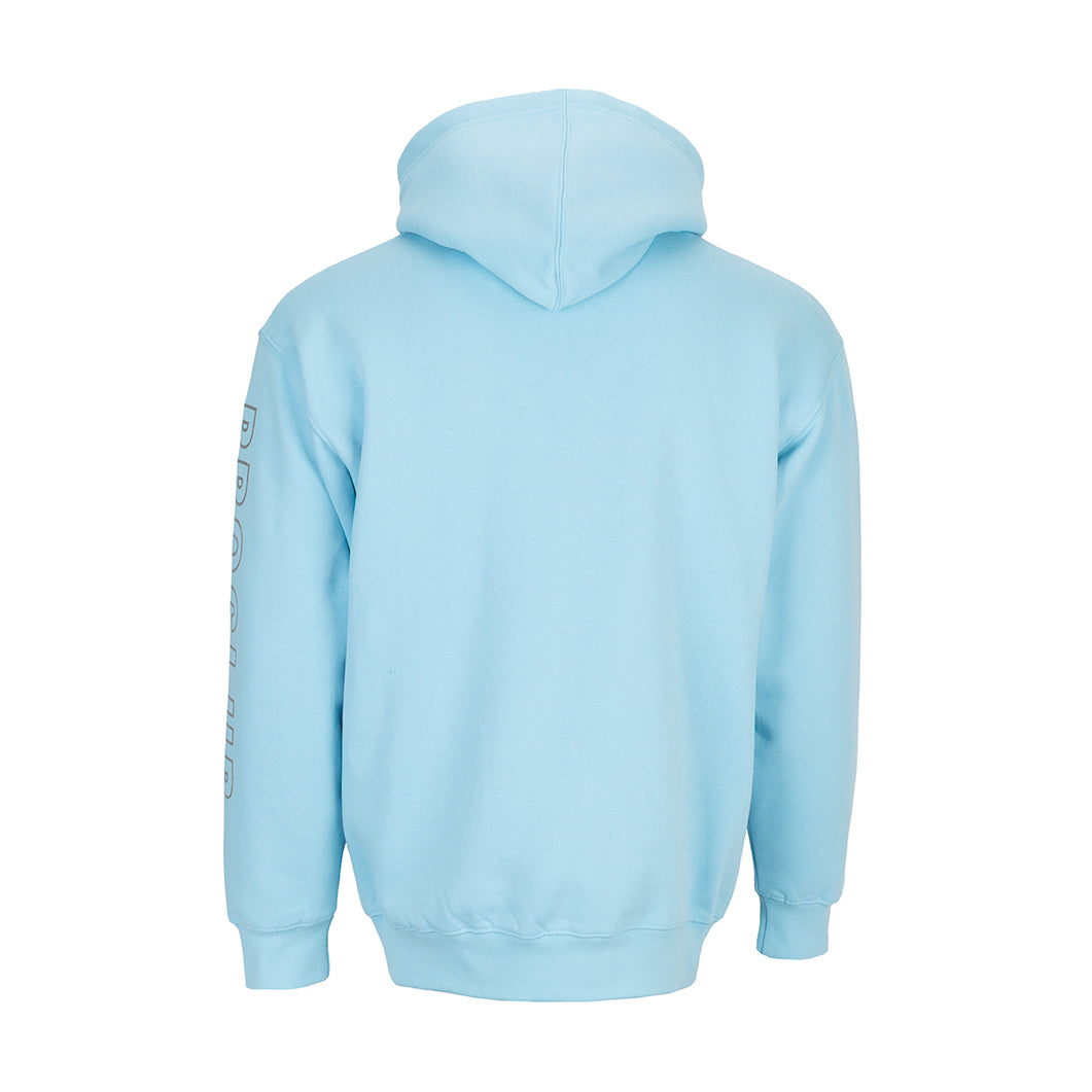 Embroidered Box Logo Hoody - Mens