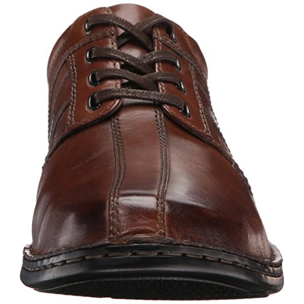 Touareg Vibe Mens Leather Distressed Oxfords