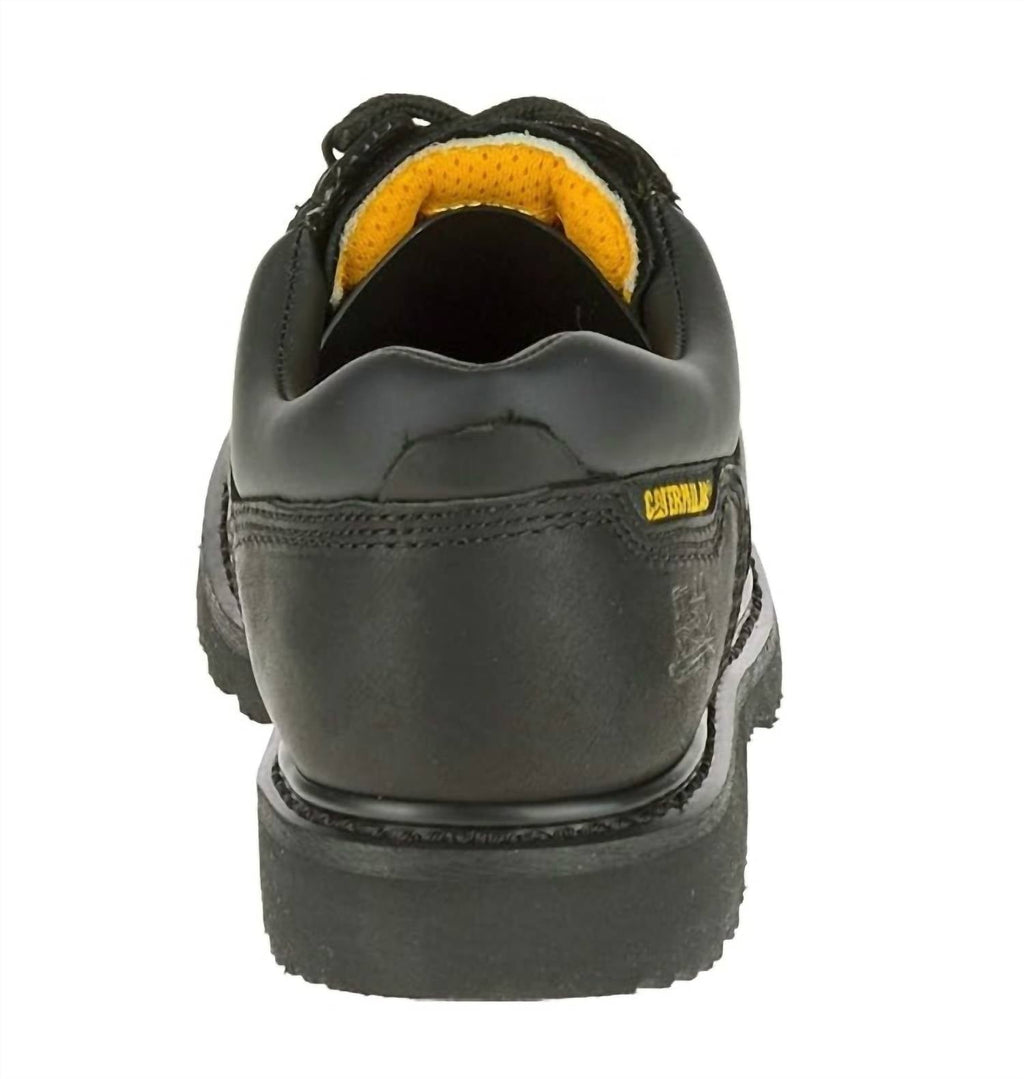 Men's Ridgemont Work Oxford Shoe In Black