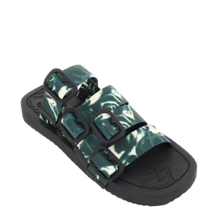 Burberry Rose Nylon Strap Sandals