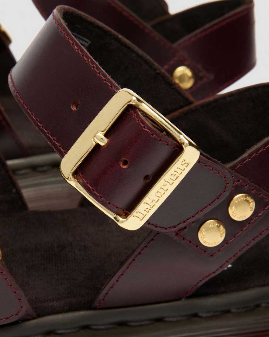Gryphon Atlas Leather Gladiator Sandals