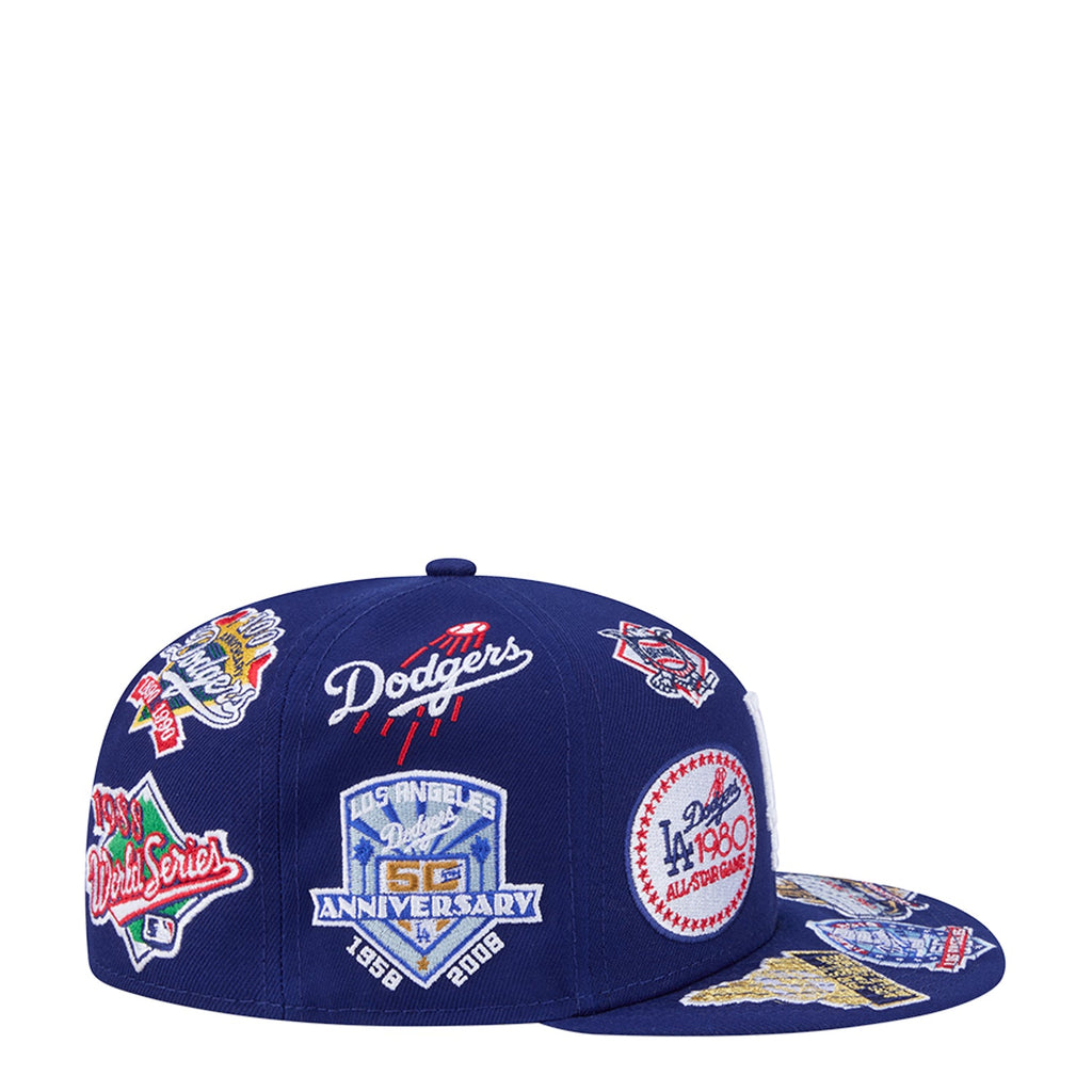 Dodgers Allover Multi-Logo 5950