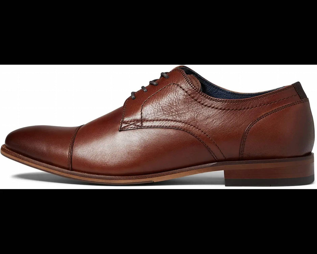 Men's Flex Cap Toe Oxford Shoes In Cognac