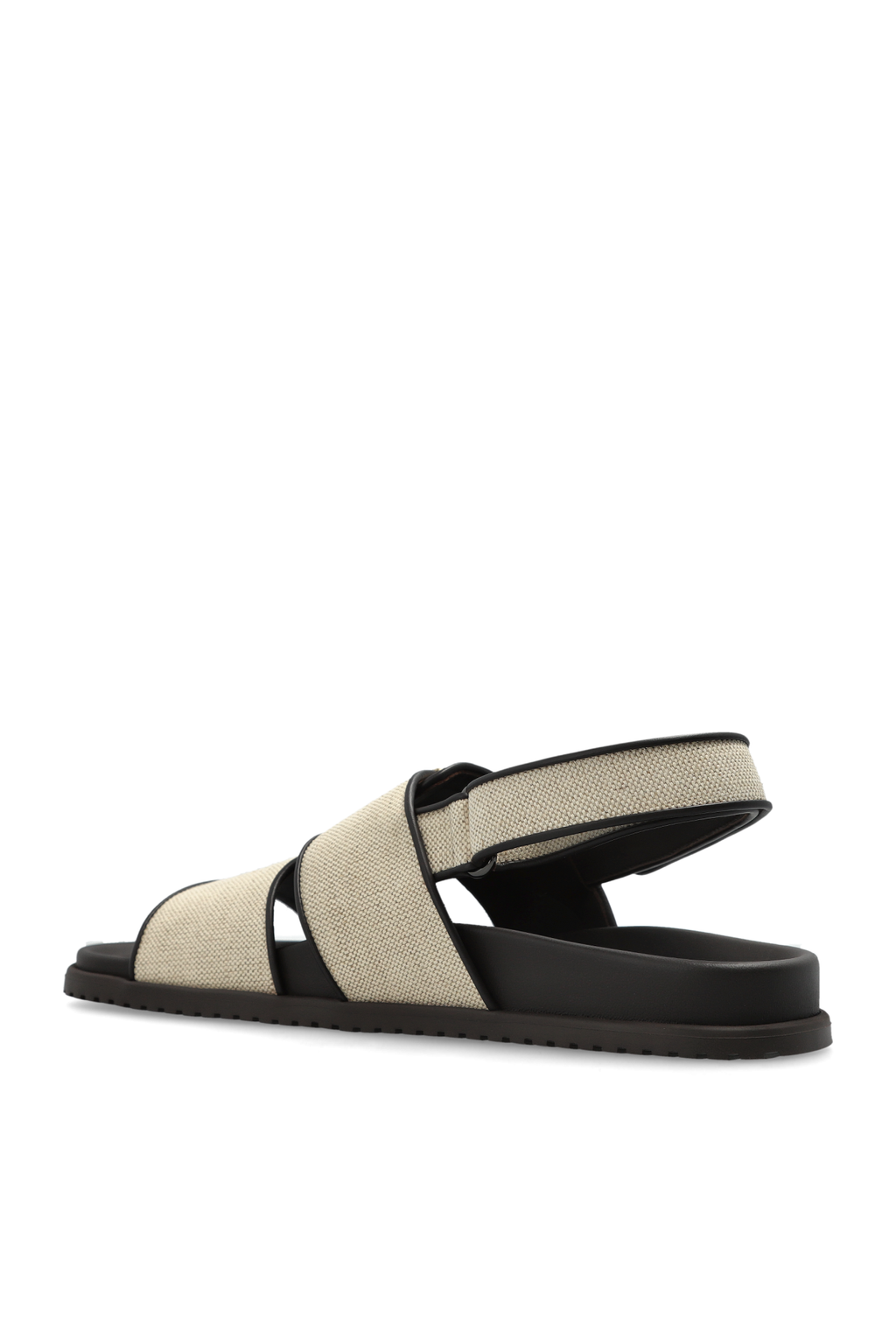 Sandals with logo