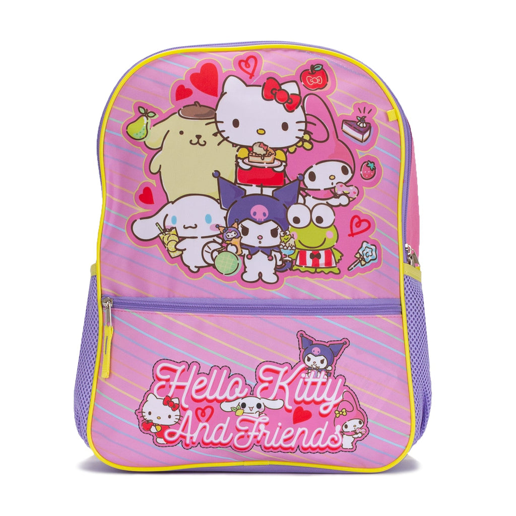 5 PC Hello Kitty and Friends Backpack Lunch Set