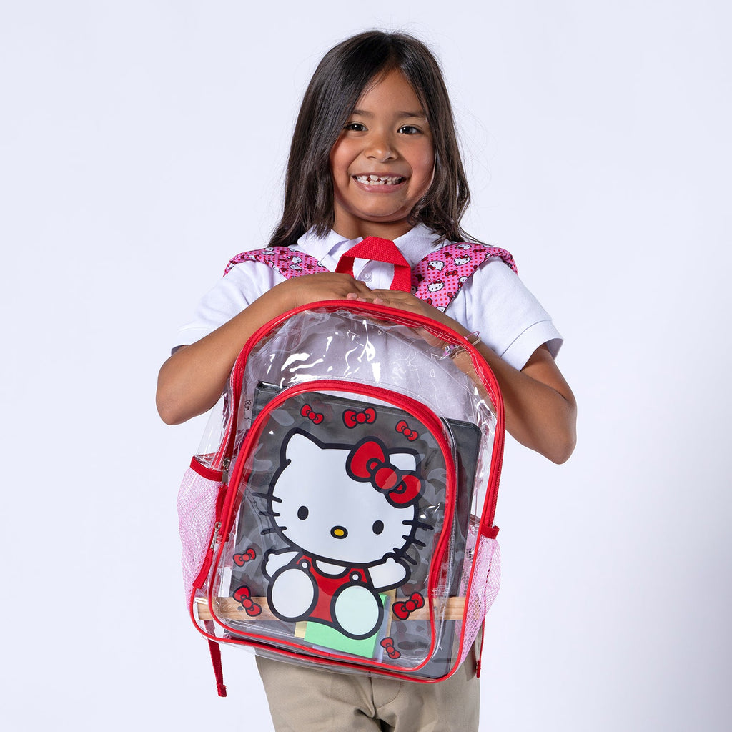 Clear Hello Kitty Backpack