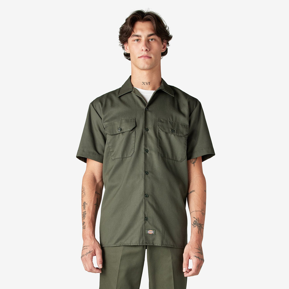 SS Twill Work Shirt - Mens