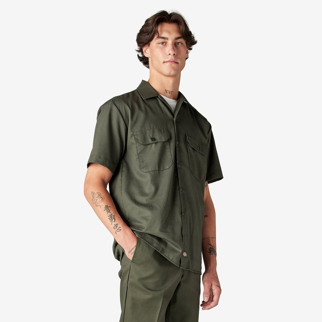 SS Twill Work Shirt - Mens