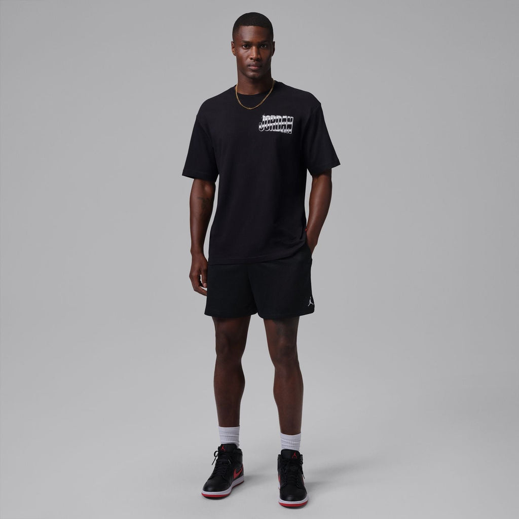 Brooklyn Metallic Logo Crew - Mens