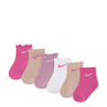 6 Pack Infant Textured Ankle Sock