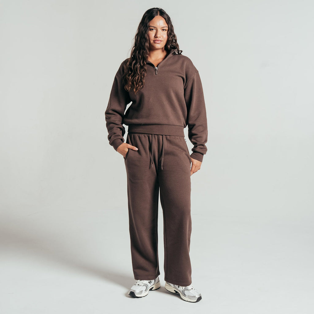 Open Hem Fleece Pant - Womens