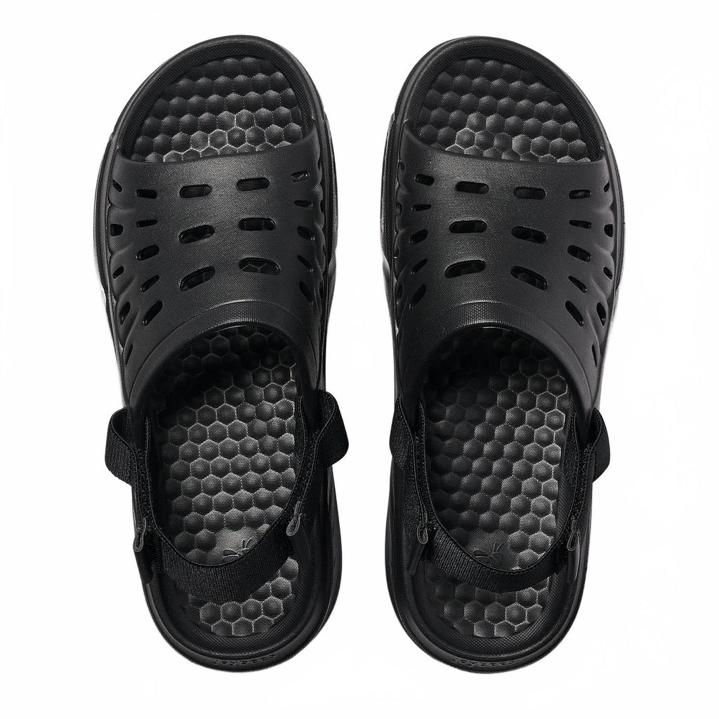 Men's Trekking Slide Sandal In Coal