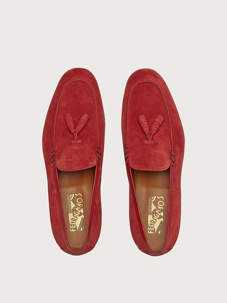Ferragamo Tassel Slip-On