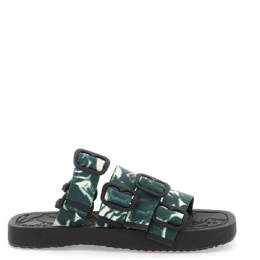 Burberry Rose Nylon Strap Sandals